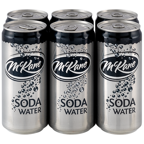 MCKANE SODA WATER CAN 300ML
